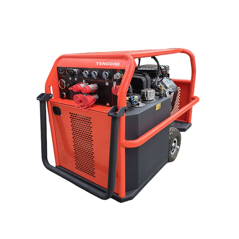 27hp Gasoline engine hydraulic power unit TDP27