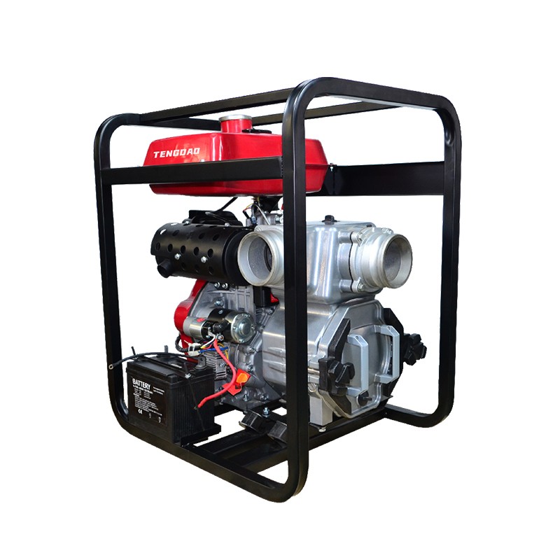 4-inch diesel engine gravity sewage pump