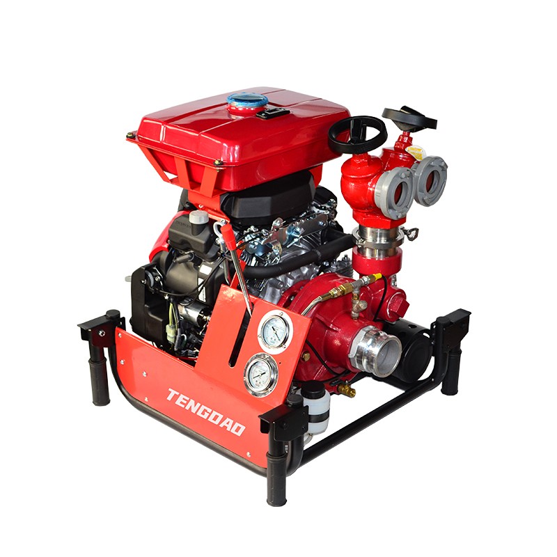 The Honda TDF6.0/15.2 Dual-Outlet Portable Fire Pump