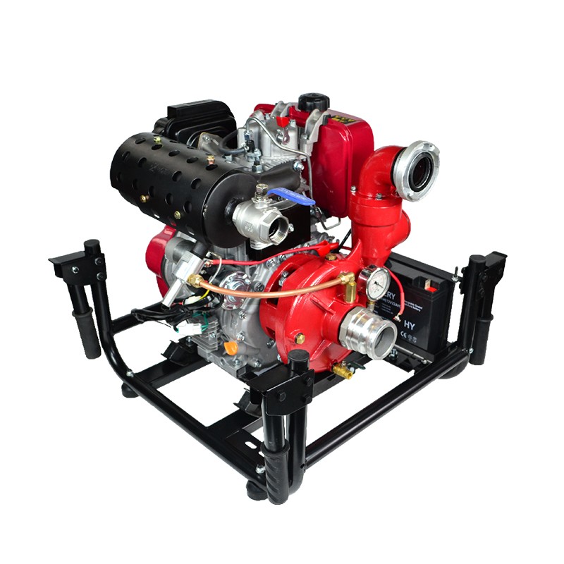 13HP Diesel Engine Driven Portable Fire Fighting Pump