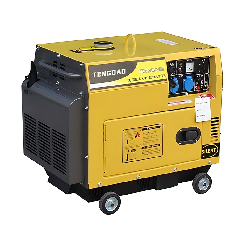 Tengdao 3KW silent diesel generator set TDG3000TE