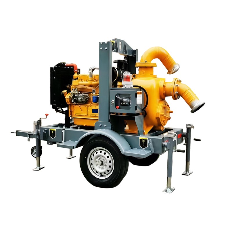 ประสิทธิภาพสูง 8 Inch Diesel Self-Priming Pump – Efficient Sludge and Sewage Handling