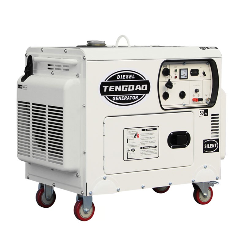 10KW mobile silent diesel generator